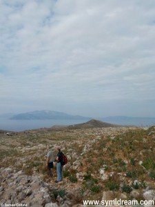 Walking through the Kato Meria area of Symi