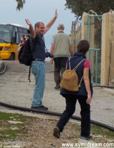 Walking through the Kato Meria area of Symi