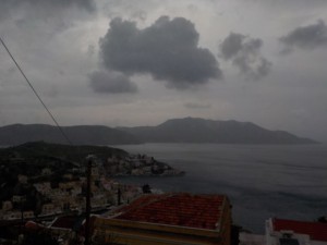 And this morning's Symi weather is...