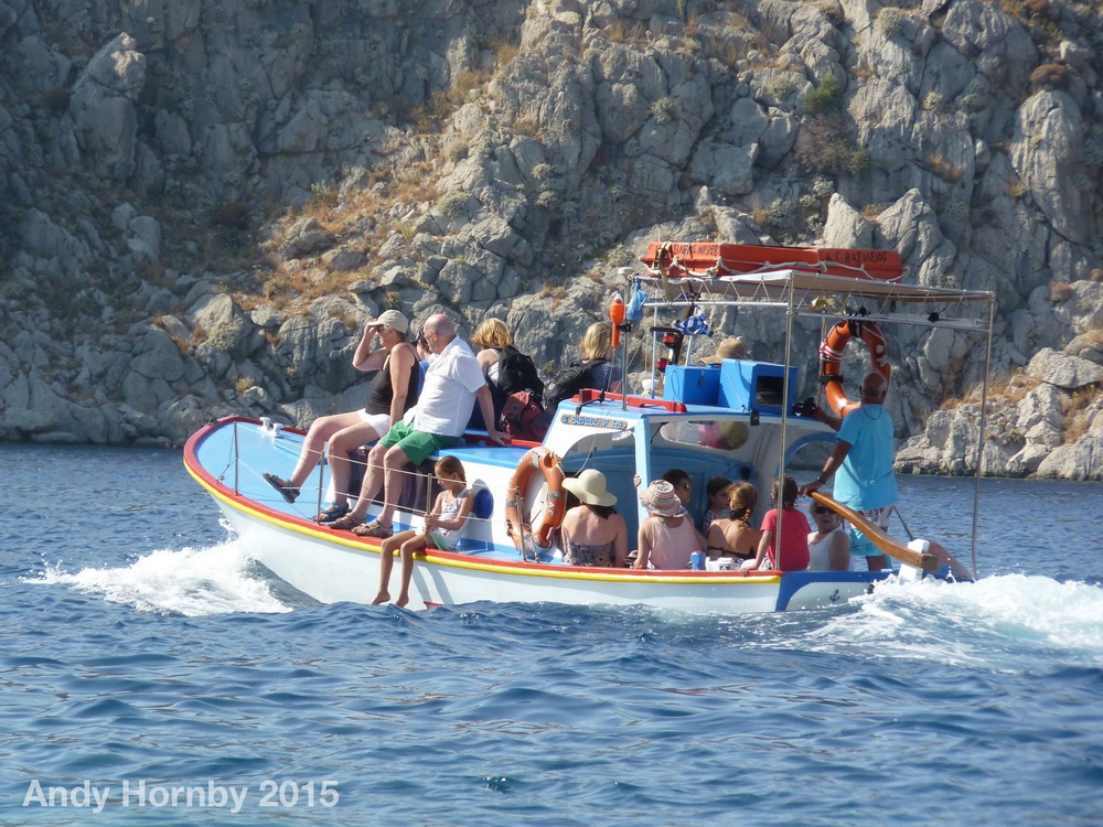 taxi boat back to Pedi