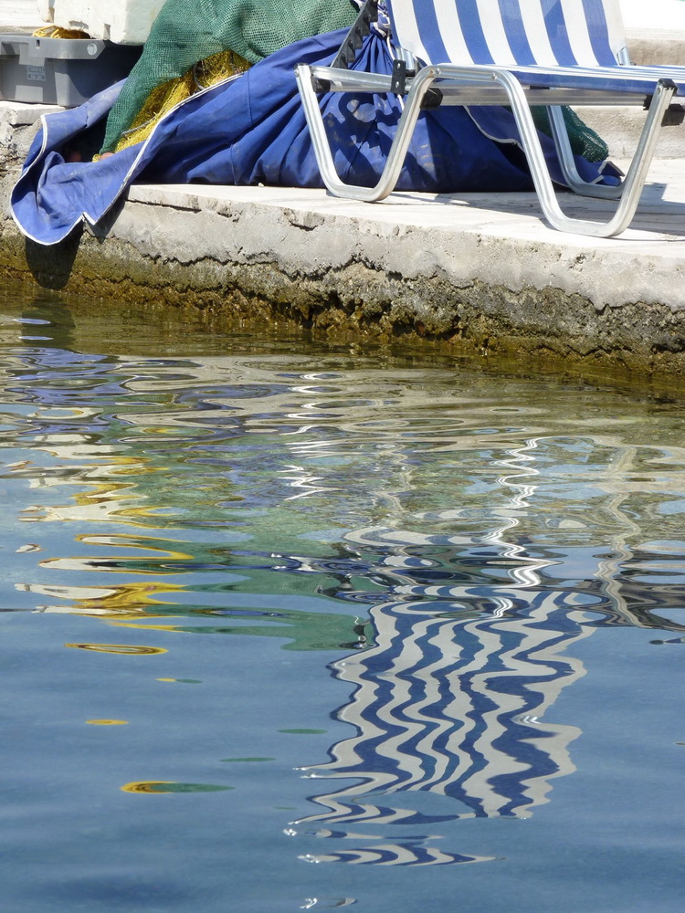 Watery reflections at Nimborio