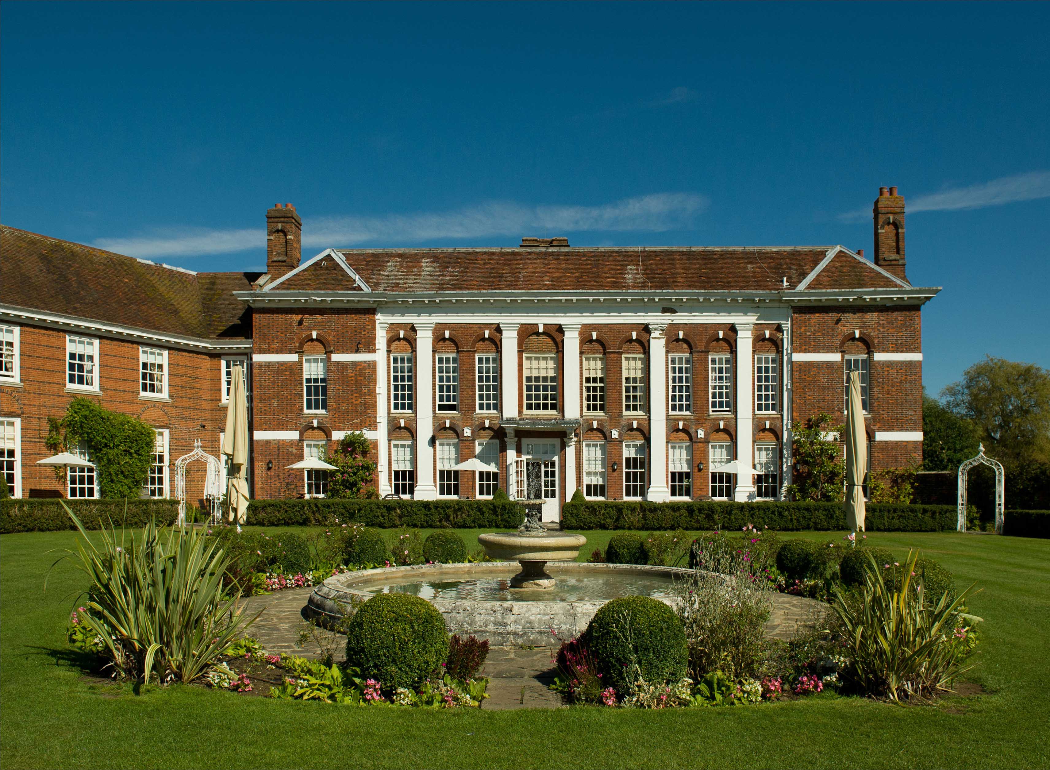 Quendon Hall, Essex. (My six times great grandfather, William Collen, was born in Quendon in the 1690s, but was a wheelwright, rather than a Duke.)