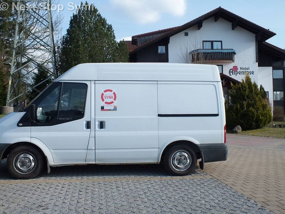 Hotel Car Park in Germany