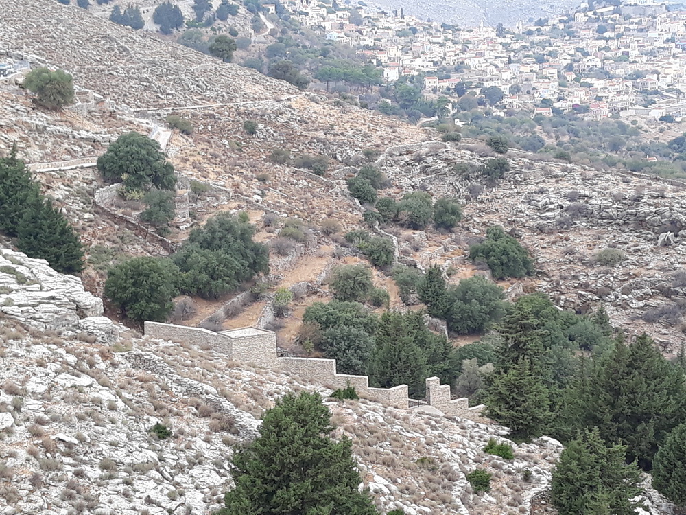 This is to show you the terraces, ancient and modern