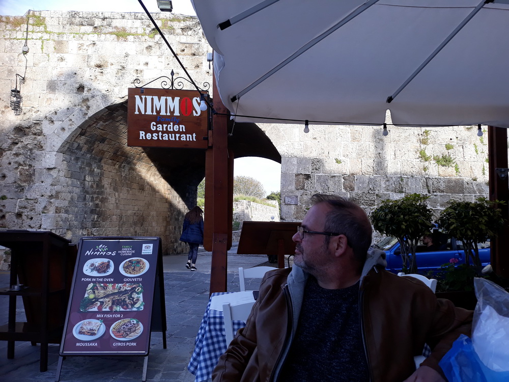 Nimmos, just inside Akandia Gate, Rhodes