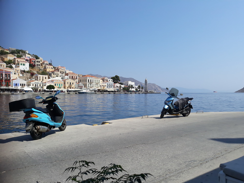 From the south side looking across the harbour