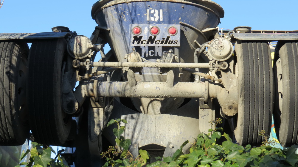 A piece of industriual machinery dedicated to Neil's Scottish ancestors.