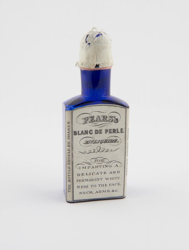 The things you research when writign historical novels. In this case, Pears Blanc du Pearl arsenic makeup from 1890.