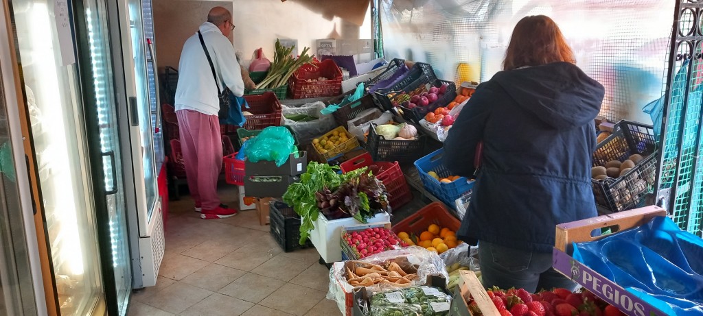 Shoping at the local madhouse on Chriostmas Eve.