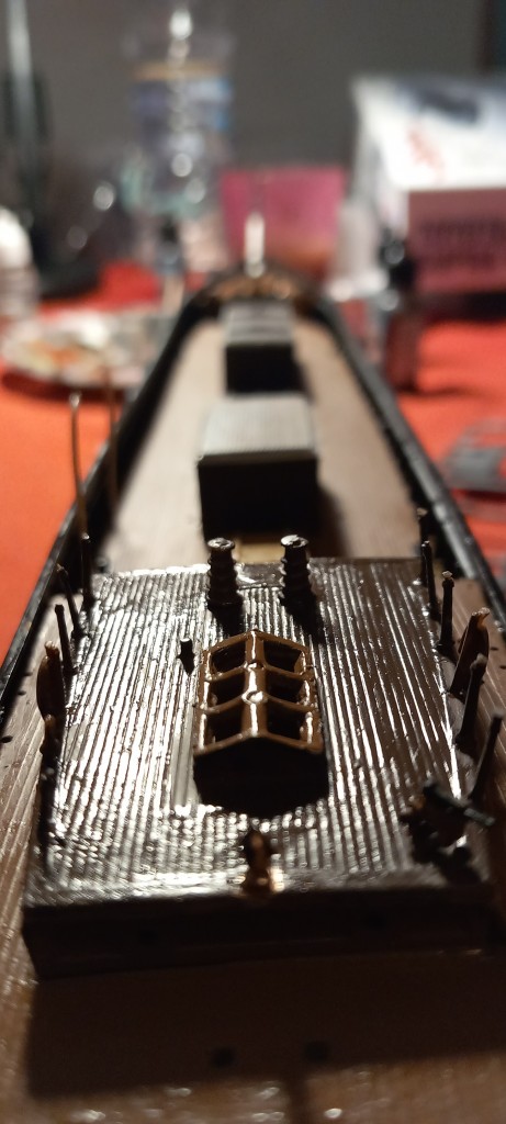 Some of the pieces snap in half as I take them from the sprues, no matter how carefully I do it. The paintwork needs touching up too.