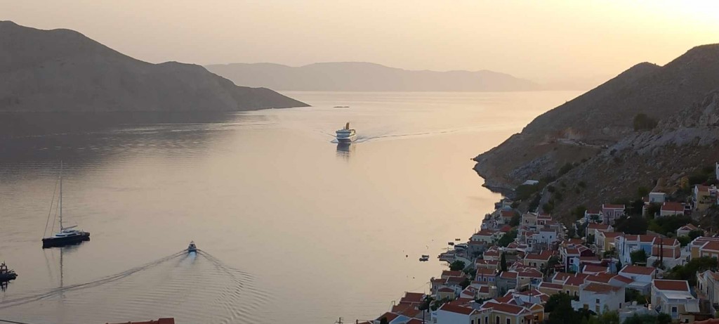 This was this morning's view, so this image is vaguely relevant.