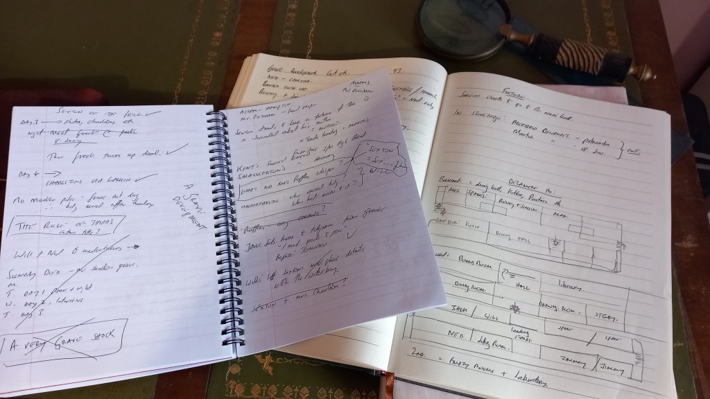 Notes I'll never be able to read...